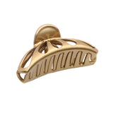 Parcelona French Rain Drop Small 2 3/4" Celluloid Jaw Hair Claw for Women