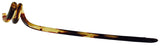French Amie Twirl Handmade Shaded Shell Brown Cellulose Chignon Bun Hair Stick-ebuyfashion.com-ebuyfashion.com