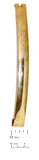 Parcelona French Fine Curve Golden Set of 6 Metal Side Slide Hair Clip Barrettes