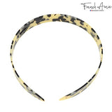 French Amie Wide 1/2" Handmade Celluloid Headband for Women