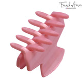French Amie Chic Small Handmade Celluloid Acetate Jaw Hair Claw Clips