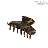 French Amie Chic Tokyo Handmade Large 3 Inch Leopard Jaw Hair Claw Clip