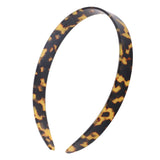 French Amie Wide 1/2" Handmade Celluloid Headband for Women