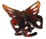 Parcelona Belle Butterfly Shell Brown Cellulose Ponytail Jaw Hair Claw Clip-ebuyfashion.com-ebuyfashion.com