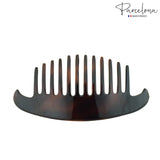 Parcelona French Shell Large Interlocking 12 Teeth Side Hair Combs