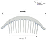 Parcelona France Arch Extra Large Shell 13 Teeth Interlocking Side Hair
