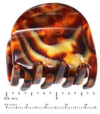 French Amie All Day Small Handmade Celluloid Acetate Sturdy Jaw Hair Claw Clip