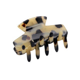 French Amie Chic Small Handmade Celluloid Acetate Jaw Hair Claw Clips