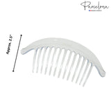 Parcelona France Arch Extra Large Shell 13 Teeth Interlocking Side Hair