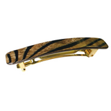 French Amie Small 2 1/4" Celluloid Handmade Hair Barrette for Women and Girls