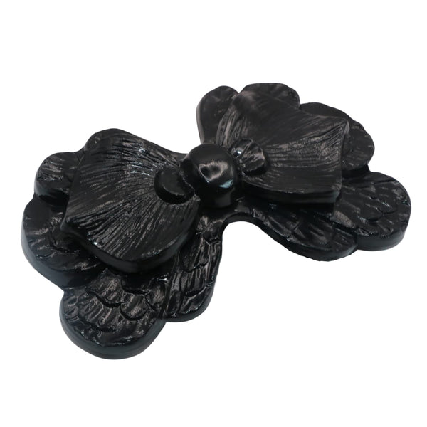 Parcelona French Large Petal 3.5" Celluloid Women Hair Barrette Clip