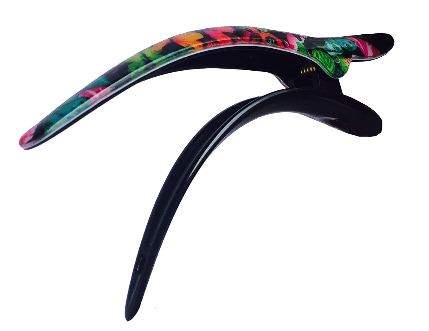 French Amie Large Brill Beak Handmade Salon Hinge Hair Side Slider