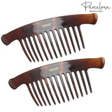 Parcelona France Arch Extra Large Shell 13 Teeth Interlocking Side Hair