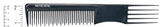 Parcelona French Professional Salon Shell N Black Celluloid Anti static Combs