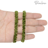Parcelona Flexible Set of 4 Chenille Ponytail Holder Elastic Hair Ties