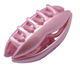 Parcelona French LIP Light Pink Small  Jaw Hair Claw Clip Clutcher Clamp