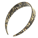 French Amie Ultracomfort Wide 1 1/4" Celluloid Handmade French Hair Headband