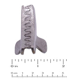 Parcelona Flat Hair Claw Clip