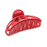 Parcelona French Rain Drop Small 2 3/4" Celluloid Jaw Hair Claw for Women