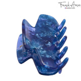 French Amie Chic Small Handmade Celluloid Acetate Jaw Hair Claw Clips