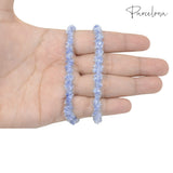 Parcelona Flexible Set of 4 Chenille Ponytail Holder Elastic Hair Ties