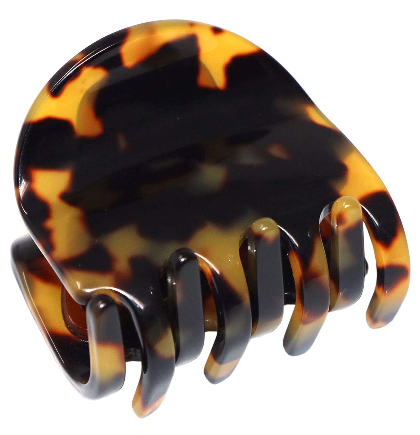 French Amie All Day Small Handmade Celluloid Acetate Sturdy Jaw Hair Claw Clip