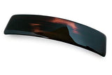 Parcelona French Rectangular Tortoise Shell Large Hair Clip Hair Barrette
