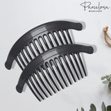 Parcelona France Arch Extra Large Shell 13 Teeth Interlocking Side Hair