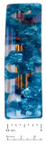 French Amie Medium Fine Wide Rectangular Handmade Automatic Hair Barrette Clip