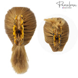 Parcelona French Glossy Belle Large Celluloid Hair Claw for Women