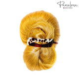 Parcelona Swift Tokyo Shell Large No Metal Hair Clip Barrette for Thick Hair