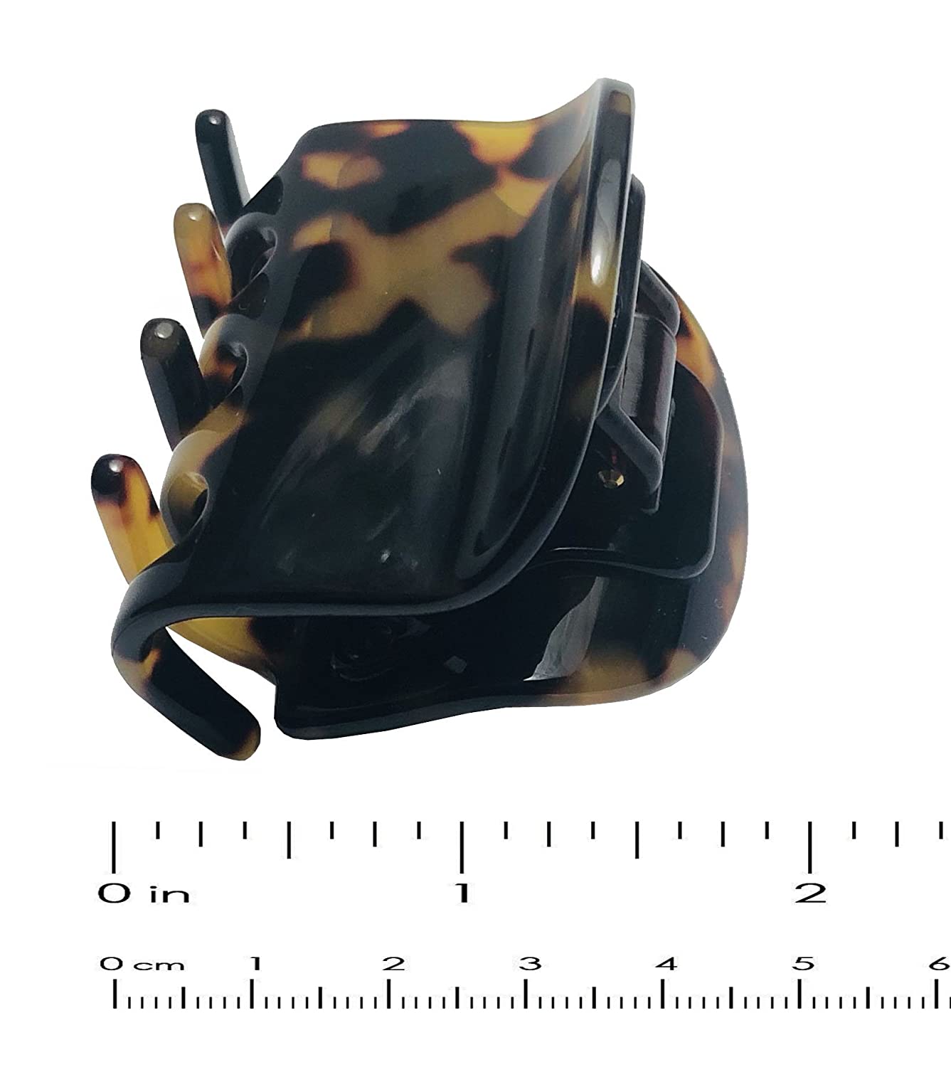 French Amie All Day Small Handmade Celluloid Acetate Sturdy Jaw Hair Claw Clip