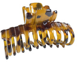 Parcelona French Narrow Tubular Savana Light Brown Large 3 3/4” Celluloid Good G