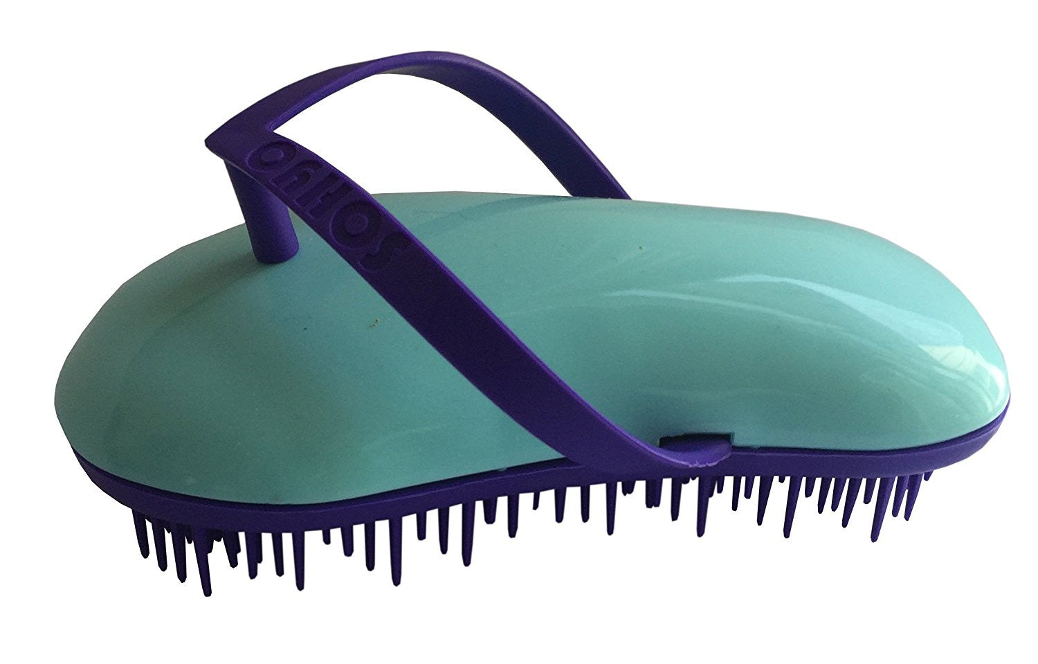 Sohyo Flip Flop Purple Atoll Detangler Brush for Wavy Thick Fine Dry Wet Hair-Sohyo-ebuyfashion.com