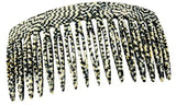 French Amie Opera Handmade Medium 16 Teeth Celluloid Acetate Side Hair Comb
