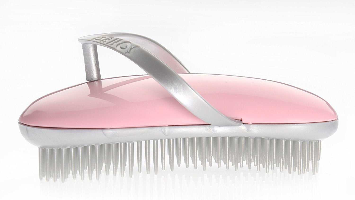 Sohyo Flip Flop Silver Powder Detangler Brush Comb For Curly Hair-Sohyo-ebuyfashion.com
