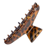 Parcelona French PINCH Leopard Tortoise Shell Small Jaw Hair Claw Clip for Girls