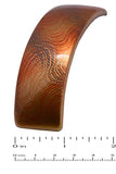 Parcelona French Storm Large Curved Strong Grip Volume Hair Clip Barrette