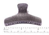 Parcelona Flat Hair Claw Clip