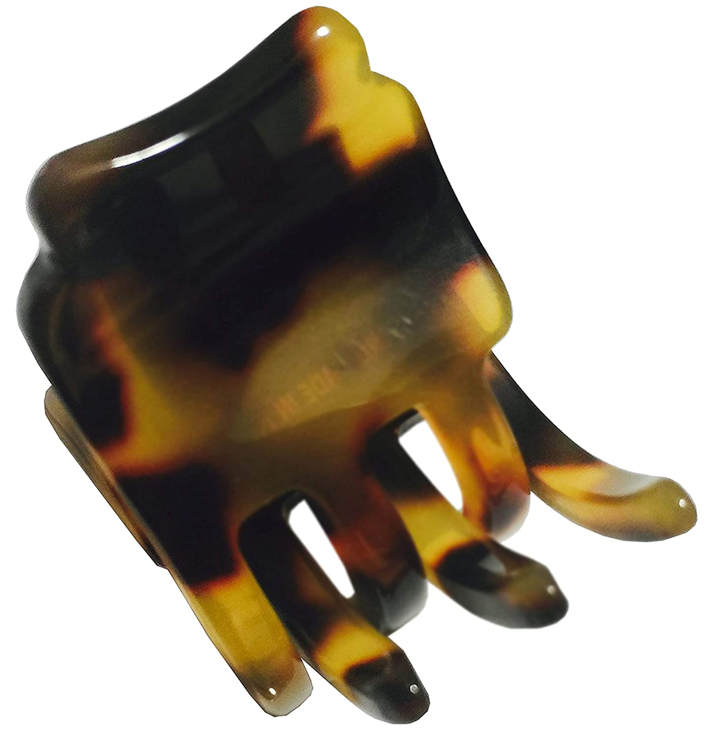 French Amie Small Mini Nifty Handmade Celluloid Jaw Hair Claw Clip Clutcher