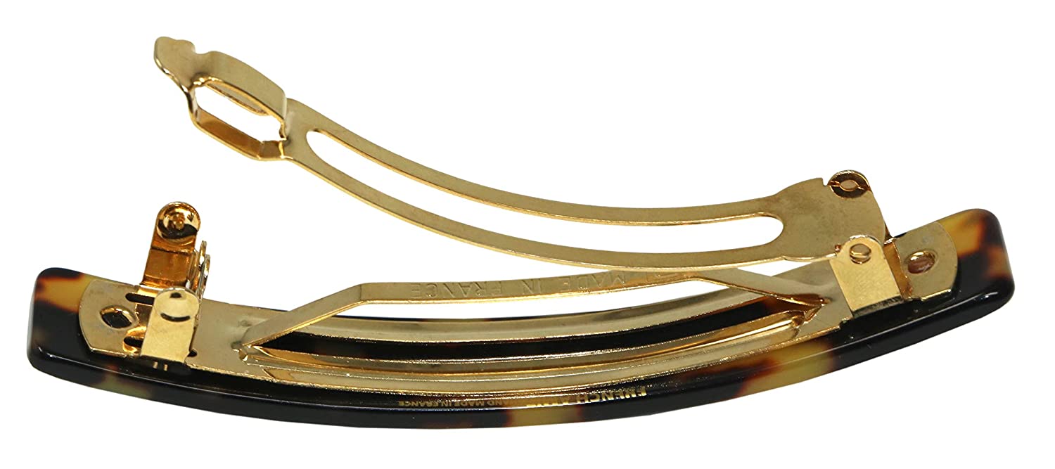 French Amie Bar Medium Handmade Tokyo Celluloid Acetate Hair Clip Barrette