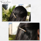 French Amie Small 2 1/4" Celluloid Handmade Hair Barrette for Women and Girls