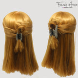 French Amie Chic Small Handmade Celluloid Acetate Jaw Hair Claw Clips