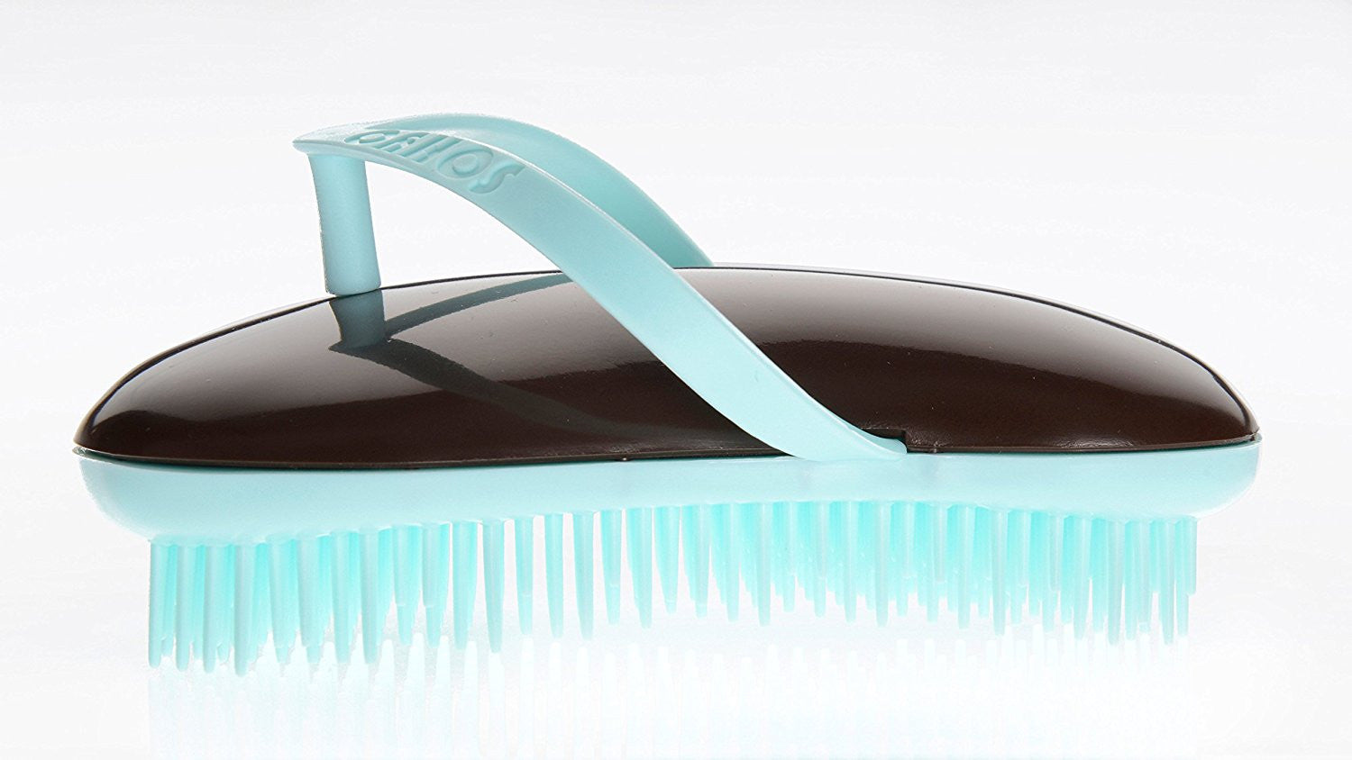 Sohyo Flip Flop Lagoon Choco Detangler Brush Comb For Knotted Hair-Sohyo-ebuyfashion.com