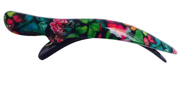 French Amie Large Brill Beak Handmade Salon Hinge Hair Side Slider