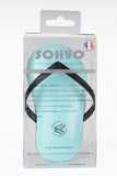 Sohyo Flip Flop Licorice Mint Detangler Brush for Wavy Thick Fine Dry Wet Hair-Sohyo-ebuyfashion.com