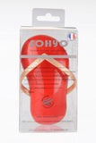 Sohyo Flip Flop Gold Poppy Detangler Brush Comb For Thick Dry Wet Hair-Sohyo-ebuyfashion.com