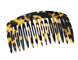 French Amie Tokyo Handmade Medium 16 Teeth Celluloid Side Hair Comb