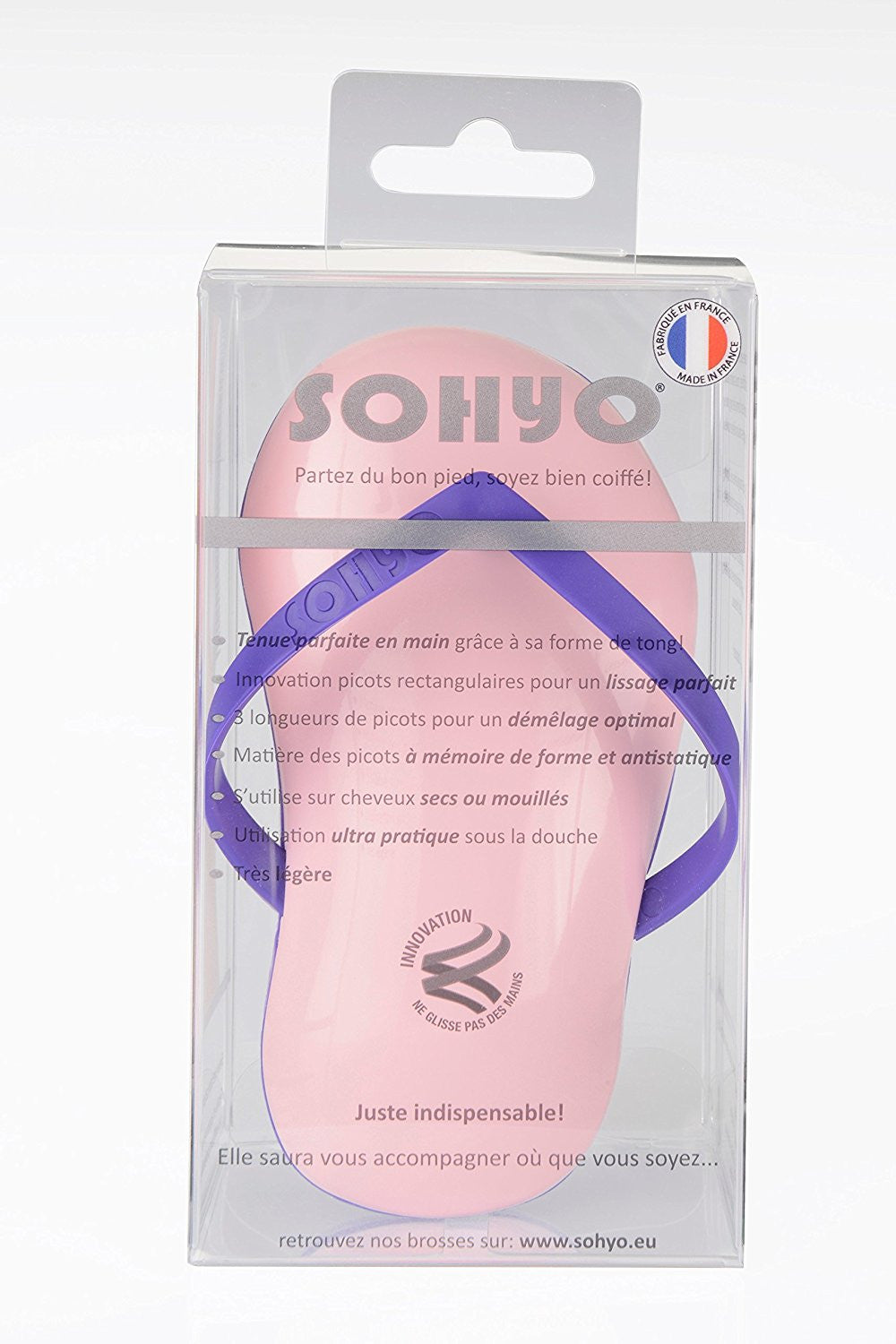 Sohyo Flip Flop Girl Candy Detangler Hair Brush Comb For Children-Sohyo-ebuyfashion.com