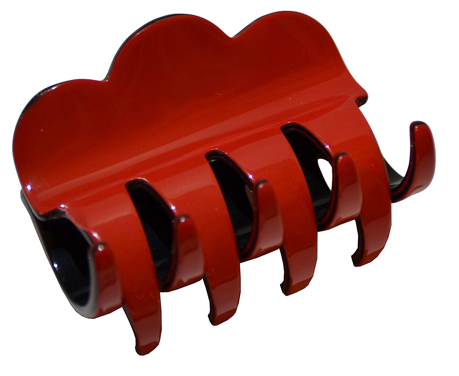 French Amie Small Wave Handmade Celluloid Jaw Hair Claw Clip Clamp Clutcher